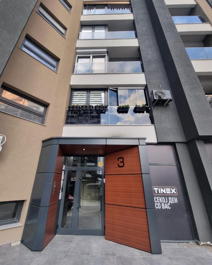 Modern & Trendy Apartment Skopje Exteriör bild