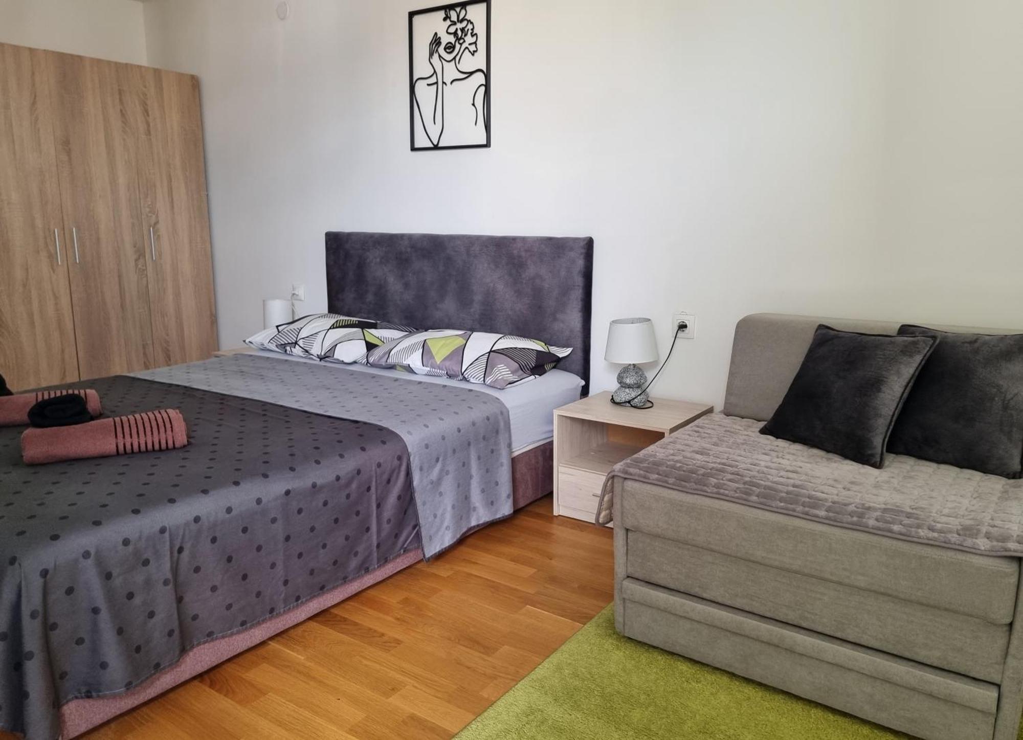 Modern & Trendy Apartment Skopje Exteriör bild